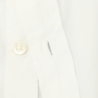 【中古】ポールスミス Paul Smith コットン セミワイドカラー ドレスシャツ ホワイト【サイズS】【 状態ランクB 】【 メンズ 】