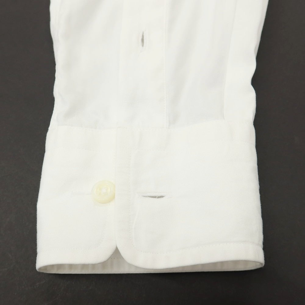 【中古】ポールスミス Paul Smith コットン セミワイドカラー ドレスシャツ ホワイト【サイズS】【 状態ランクB 】【 メンズ 】