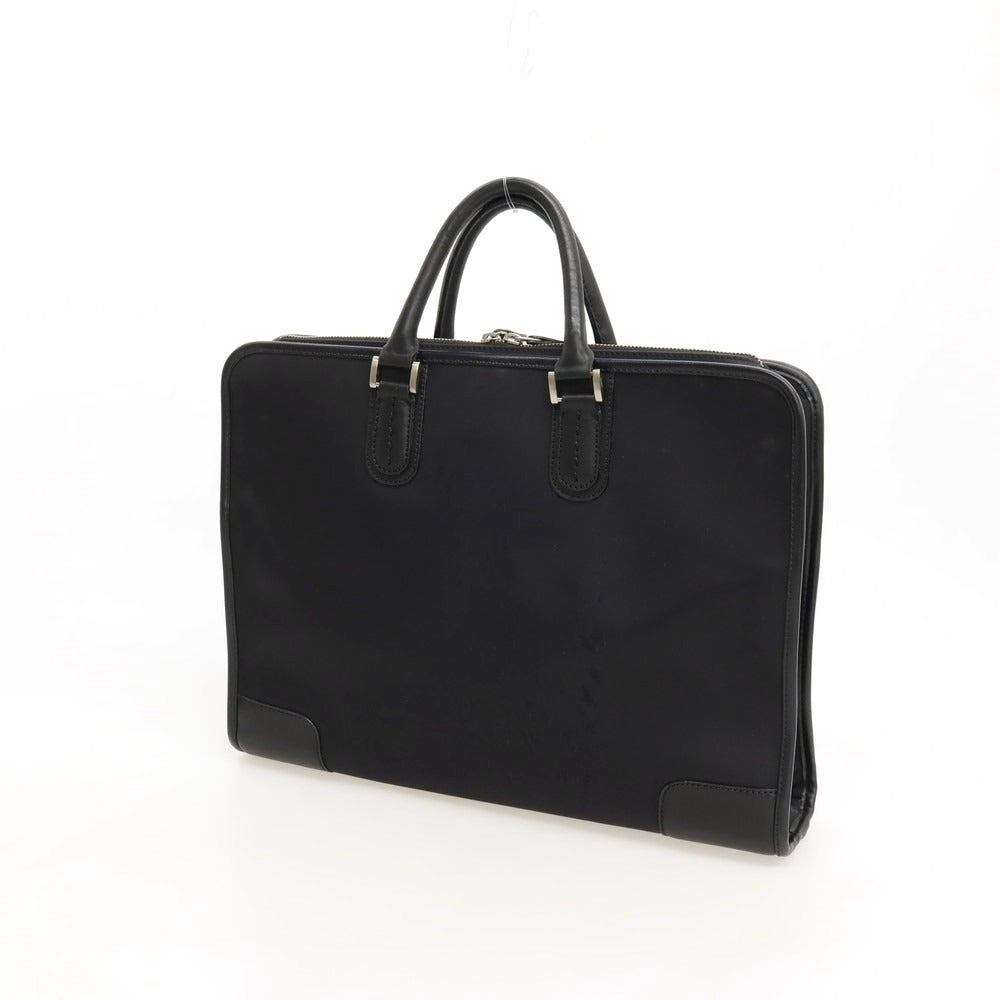 【中古】ポールスミス Paul Smith ナイロン レザー 2way ブリーフケース ブラック【 状態ランクC 】【 メンズ 】