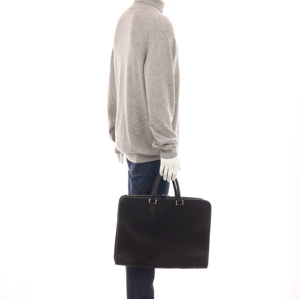 【中古】ポールスミス Paul Smith ナイロン レザー 2way ブリーフケース ブラック【 状態ランクC 】【 メンズ 】