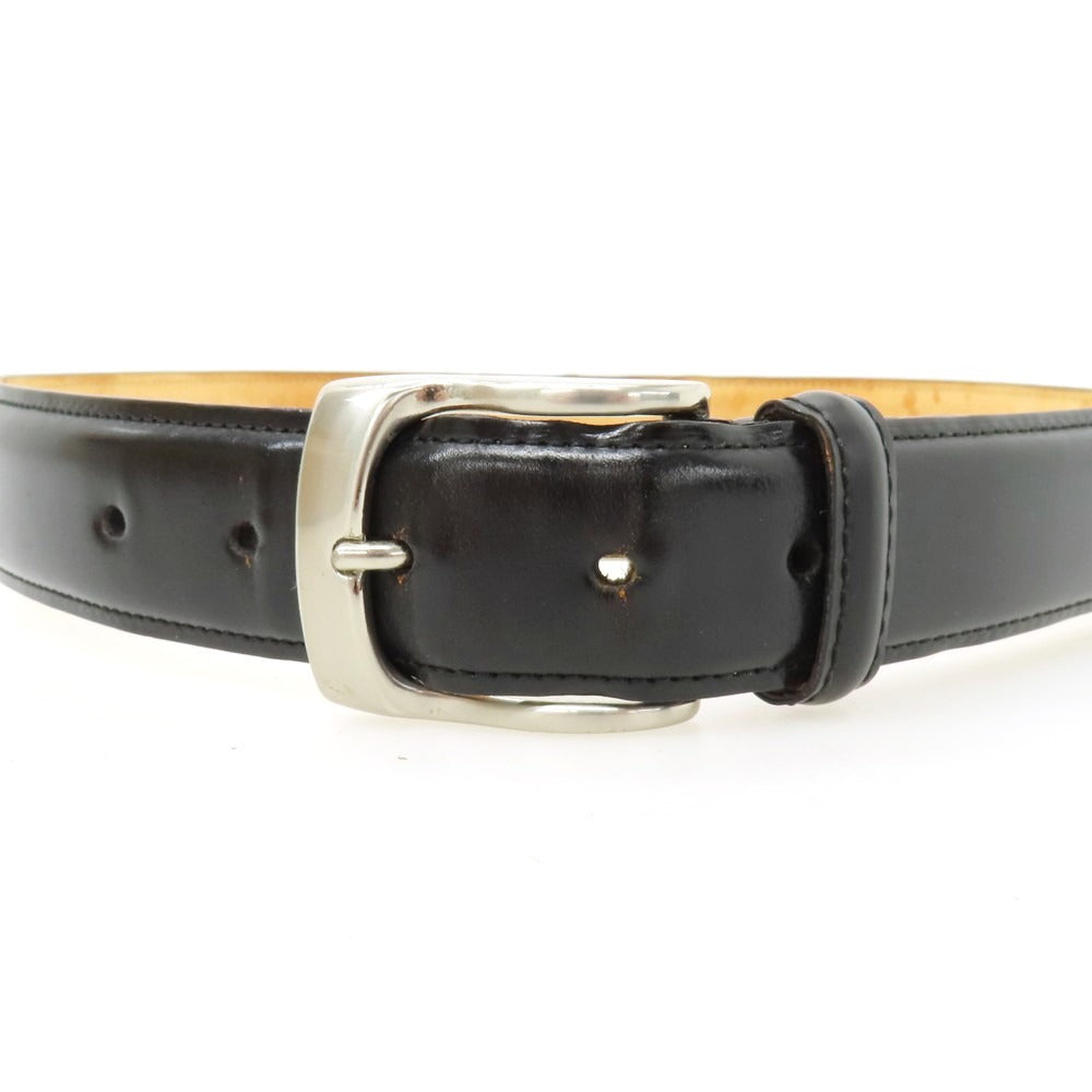 Paul Smith シェルコードバン レザーベルト L ブラックチェリー シェル