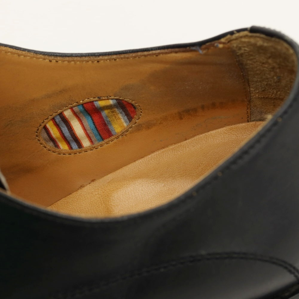 【中古】ポールスミス Paul Smith 553823 レザー ドレスシューズ ブラック【サイズ7】【 状態ランクD 】【 メンズ 】