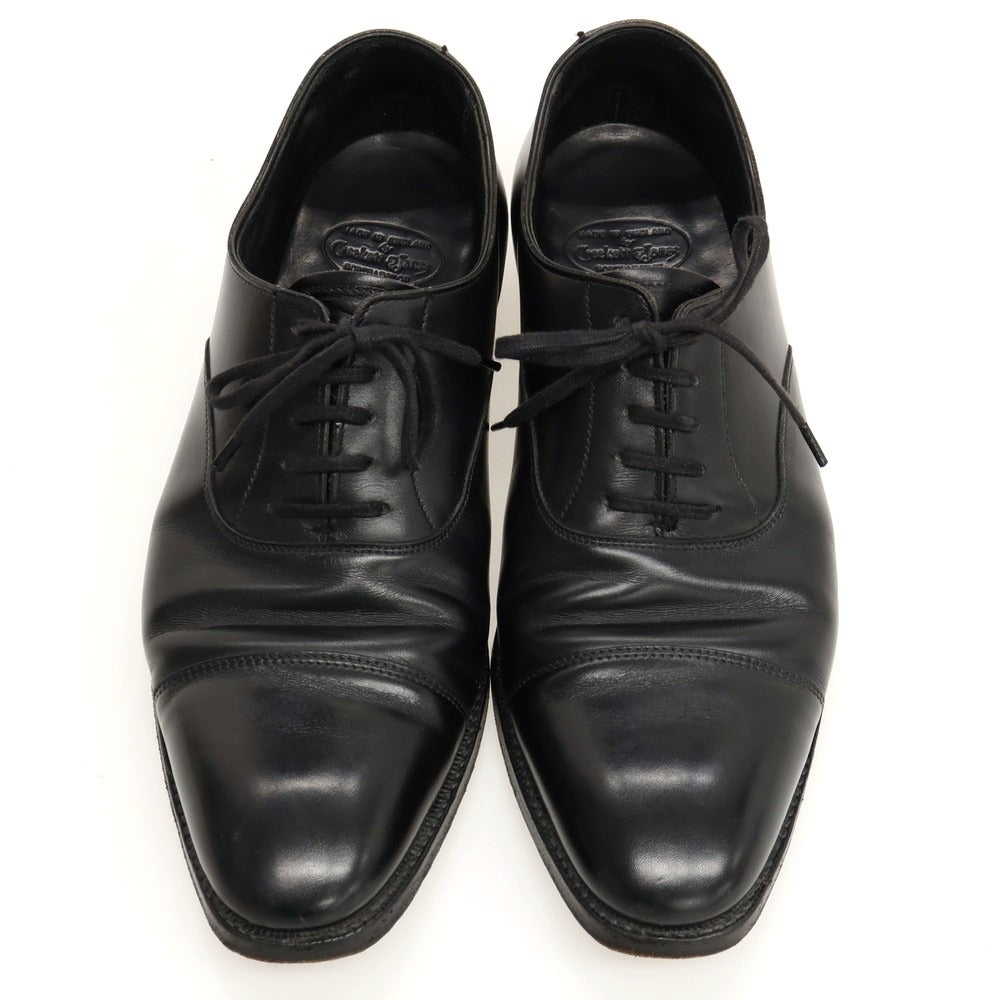 【中古】クロケットアンドジョーンズ CROCKETT&amp;JONES AUDLEY 9447 ドレスシューズ ブラック【サイズ7D】【 状態ランクC 】【 メンズ 】