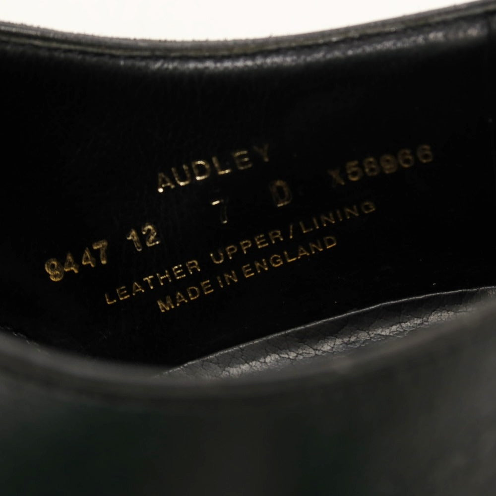 【中古】クロケットアンドジョーンズ CROCKETT&amp;JONES AUDLEY 9447 ドレスシューズ ブラック【サイズ7D】【 状態ランクC 】【 メンズ 】