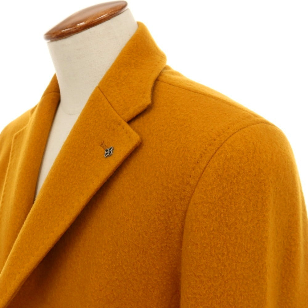 【新品】タリアトーレ TAGLIATORE COLORADO ウールナイロン チェスターフィールドコート オレンジ【サイズ48】【 状態ランクN 】【 メンズ 】