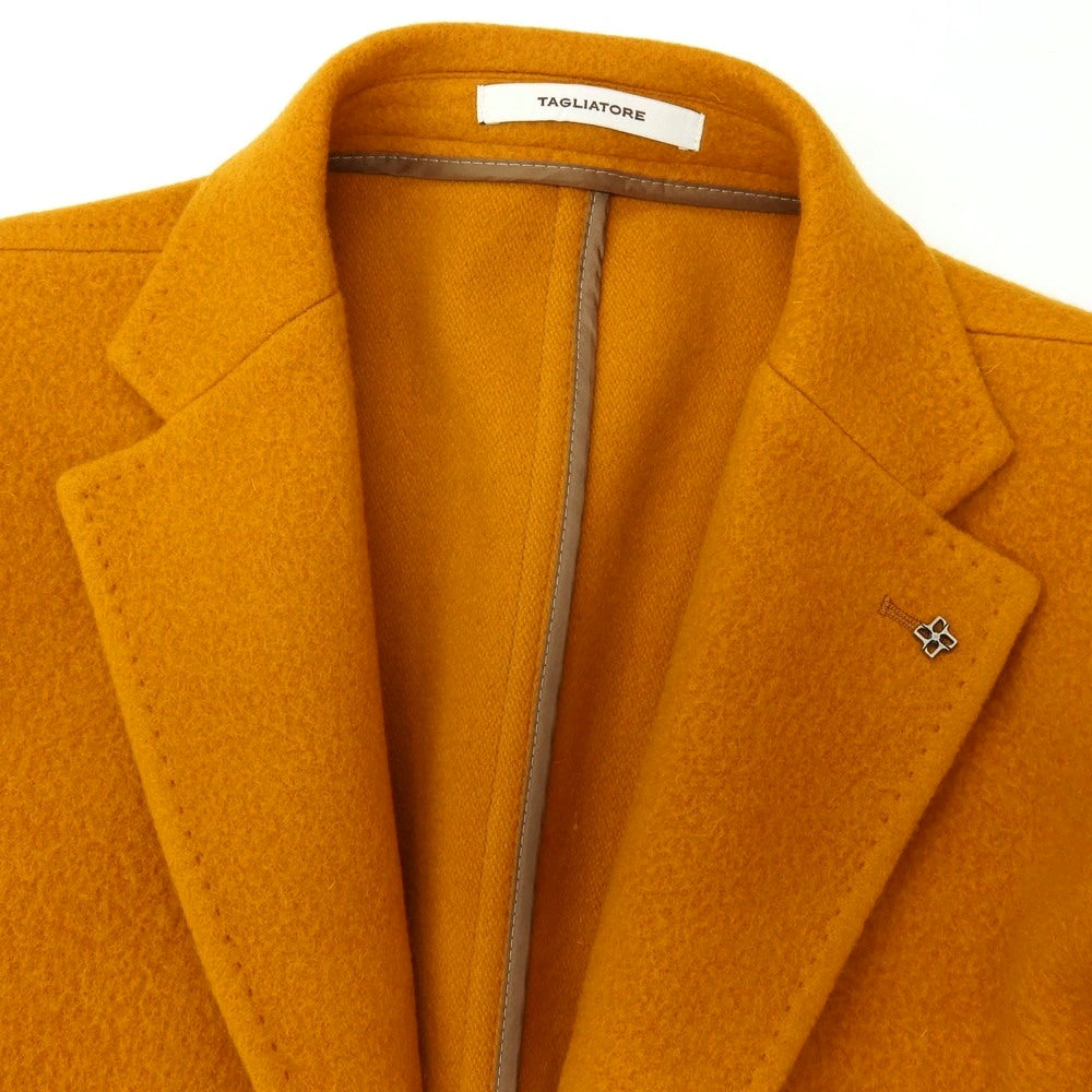 【新品】タリアトーレ TAGLIATORE COLORADO ウールナイロン チェスターフィールドコート オレンジ【サイズ48】【 状態ランクN 】【 メンズ 】