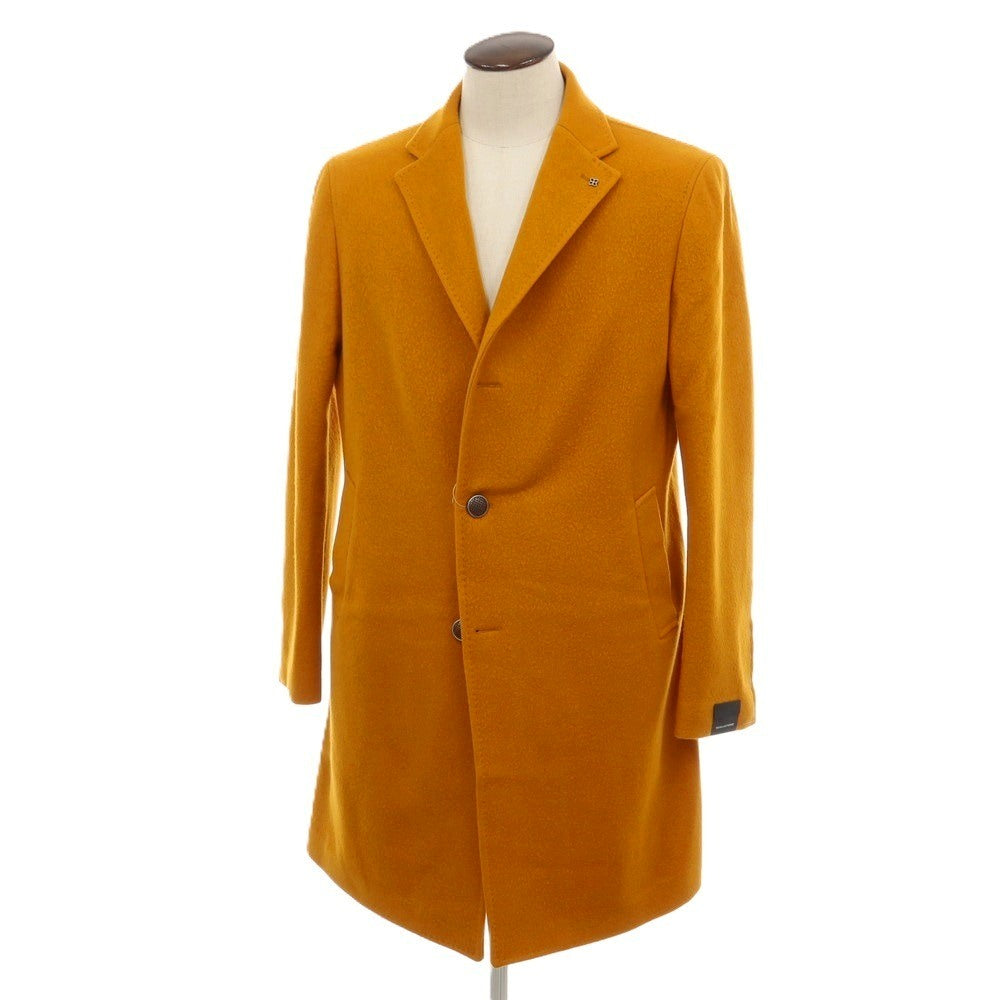 【新品】タリアトーレ TAGLIATORE COLORADO ウールナイロン チェスターフィールドコート オレンジ【サイズ50】【 状態ランクN 】【 メンズ 】