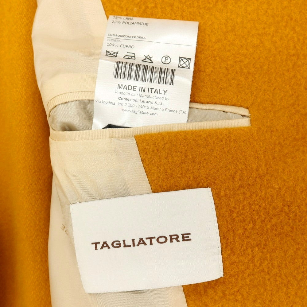 【新品】タリアトーレ TAGLIATORE MAIR ウールナイロン ダッフルコート オレンジ【サイズ52】【 状態ランクN 】【 メンズ 】