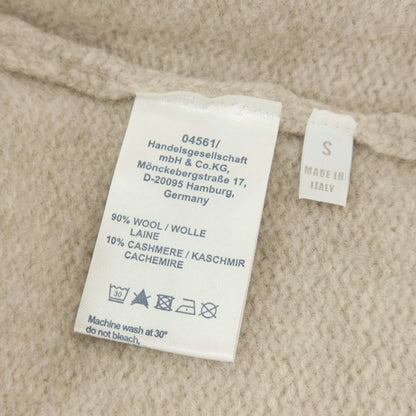 【新品】トリップ イン ア バッグ 04651/A TRIP IN A BAG ウールカシミヤ ニット オーバージャケット ブルゾン カーディガン ベージュ【サイズS】【 状態ランクN 】【 メンズ 】