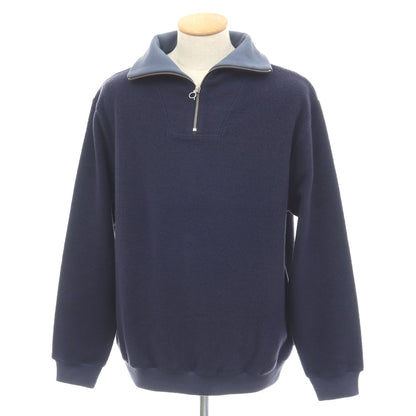 【新品】トリップ イン ア バッグ 04651/A TRIP IN A BAG CW QUARTER ZIP ウールコットン ハーフジップ プルオーバー ネイビー【サイズS】【 状態ランクN 】【 メンズ 】