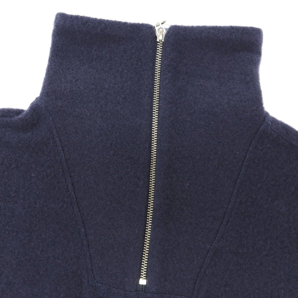 【新品】トリップ イン ア バッグ 04651/A TRIP IN A BAG CW QUARTER ZIP ウールコットン ハーフジップ プルオーバー ネイビー【サイズS】【 状態ランクN 】【 メンズ 】