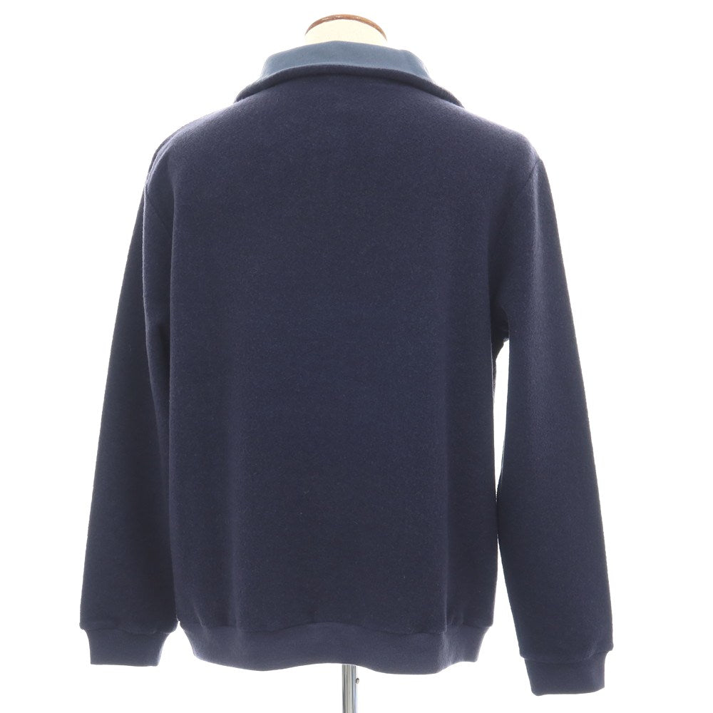 【新品】トリップ イン ア バッグ 04651/A TRIP IN A BAG CW QUARTER ZIP ウールコットン ハーフジップ プルオーバー ネイビー【サイズM】【 状態ランクN 】【 メンズ 】