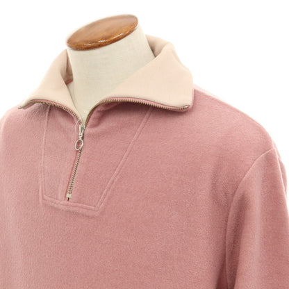 【新品】トリップ イン ア バッグ 04651/A TRIP IN A BAG CW QUARTER ZIP ウールコットン ハーフジップ プルオーバー ピンク【サイズM】【 状態ランクN 】【 メンズ 】