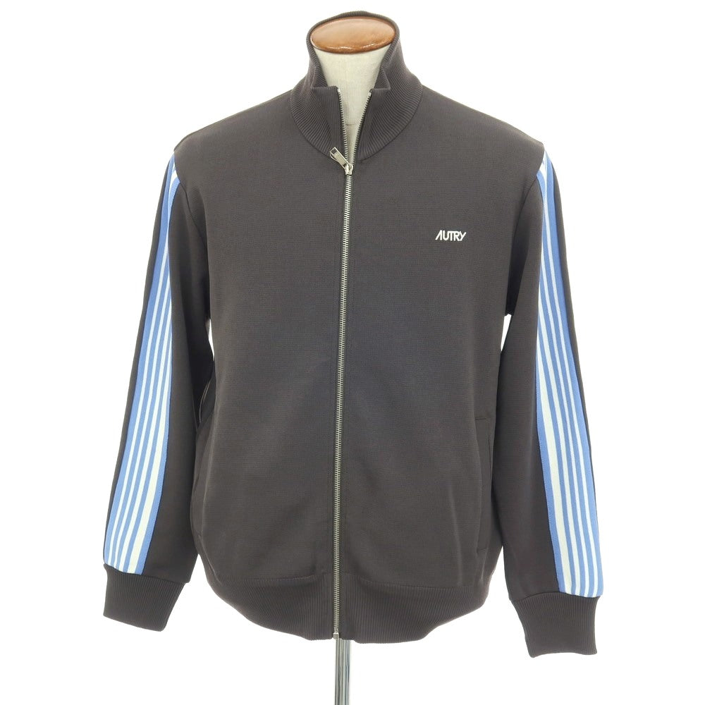 【新品】オートリー AUTRY JACKET MAIN MAN KNIT ジップアップ ニット ジャージ グレー【サイズＭ】【 状態ランクN 】【 メンズ 】