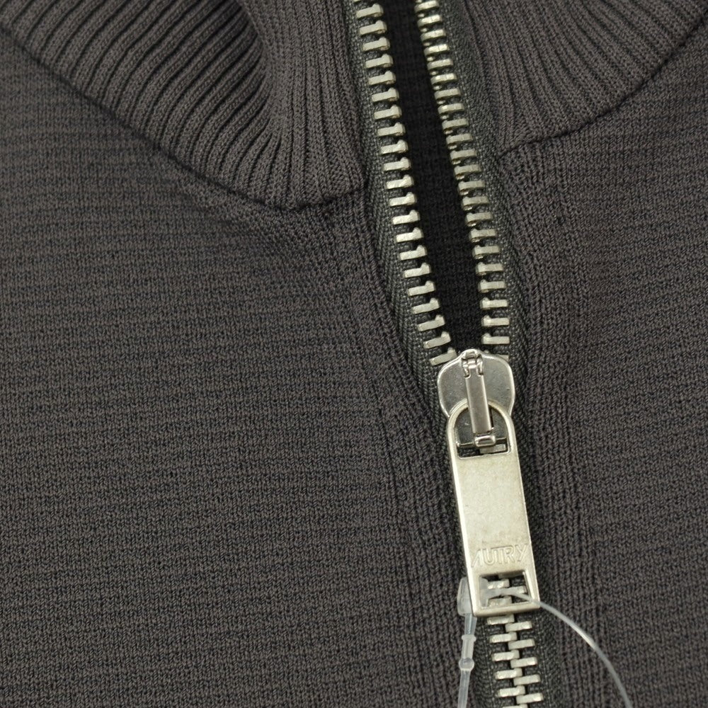 【新品】オートリー AUTRY JACKET MAIN MAN KNIT ジップアップ ニット ジャージ グレー【サイズＭ】【 状態ランクN 】【 メンズ 】