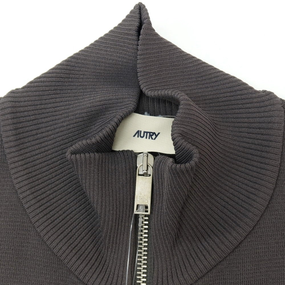 【新品】オートリー AUTRY JACKET MAIN MAN KNIT ジップアップ ニット ジャージ グレー【サイズXXL】【 状態ランクN 】【 メンズ 】