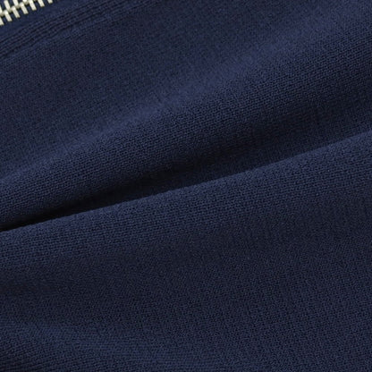 【新品】オートリー AUTRY JACKET MAIN MAN KNIT ジップアップ ニット ジャージ ネイビー【サイズＳ】【 状態ランクN 】【 メンズ 】