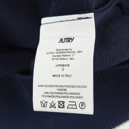 【新品】オートリー AUTRY JACKET MAIN MAN KNIT ジップアップ ニット ジャージ ネイビー【サイズＳ】【 状態ランクN 】【 メンズ 】