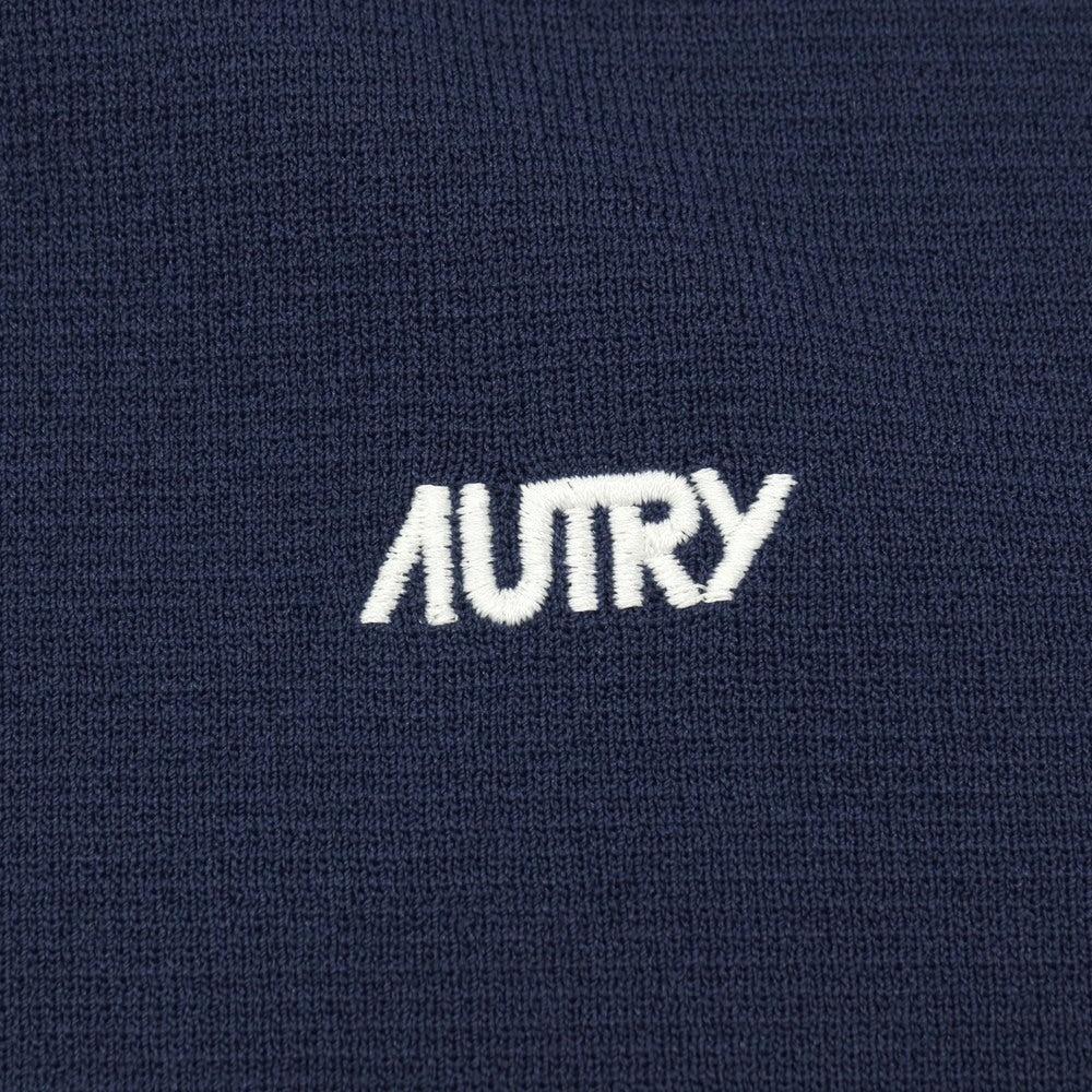 【新品】オートリー AUTRY JACKET MAIN MAN KNIT ジップアップ ニット ジャージ ネイビー【サイズXXL】【メンズ】 新品】オートリー AUTRY JACKET MAIN MAN KNIT ジップアップ ニット