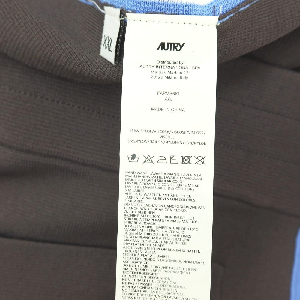 【新品】オートリー AUTRY PANTS MAIN MAN KNIT ニット イージーパンツ ジャージ グレー【サイズXXL】【 状態ランクN 】【 メンズ 】