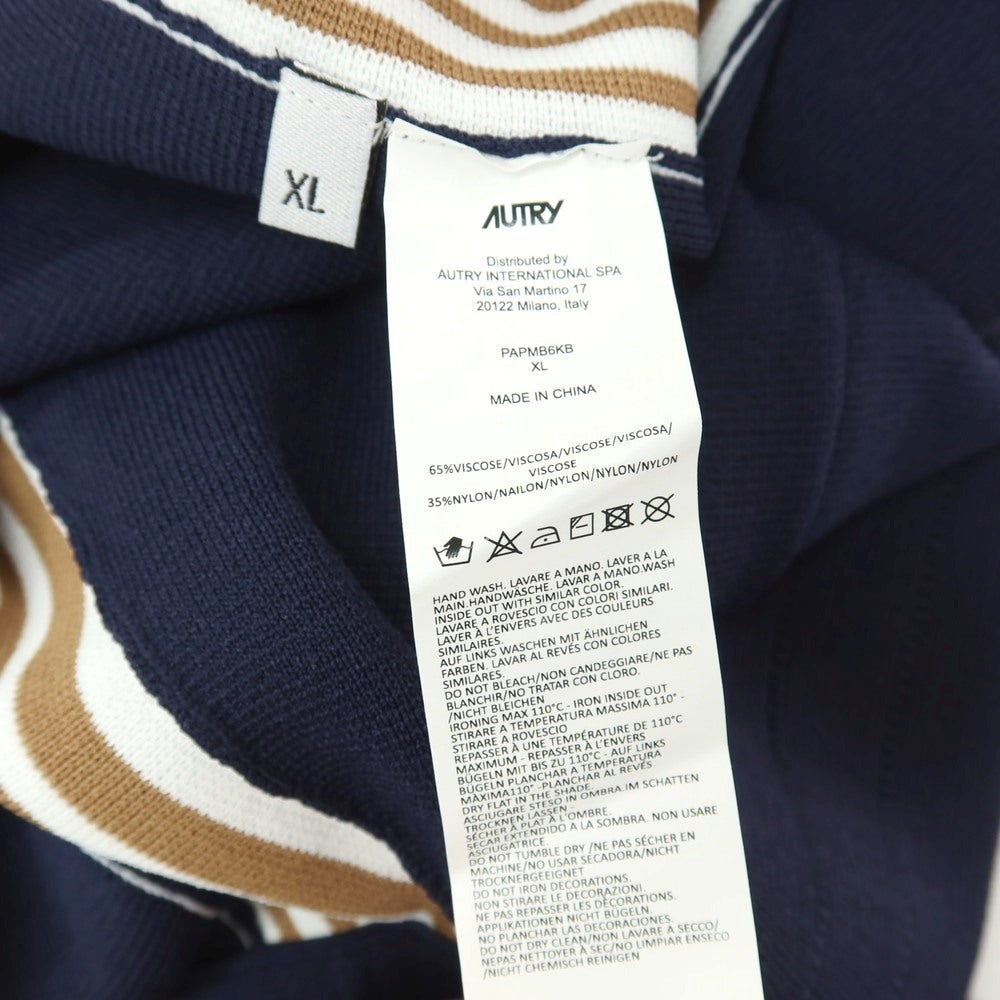 【新品】オートリー AUTRY PANTS MAIN MAN KNIT ニット イージーパンツ ジャージ ネイビー【サイズXL】【 状態ランクN 】【 メンズ 】