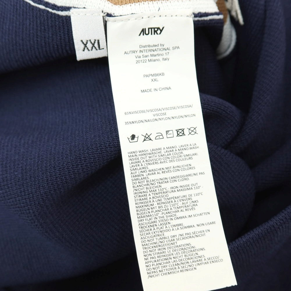 【新品】オートリー AUTRY PANTS MAIN MAN KNIT ニット イージーパンツ ジャージ ネイビー【サイズXXL】【 状態ランクN 】【 メンズ 】