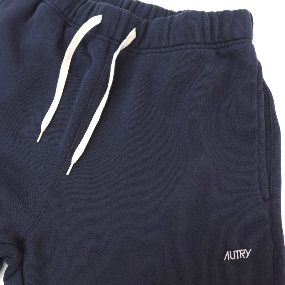 新品】オートリー AUTRY 裏パイル コットン スウェットパンツ ネイビー