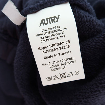 【新品】オートリー AUTRY 裏パイル コットン スウェットパンツ ネイビー【サイズL】【 状態ランクN 】【 メンズ 】