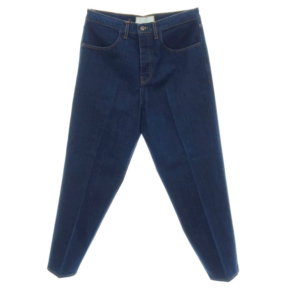 【新品】ボネール BONHEUR OSAKA コットン テーパードシルエット デニムパンツ ジーンズ ネイビー【サイズ33】【 状態ランクN 】【 メンズ 】