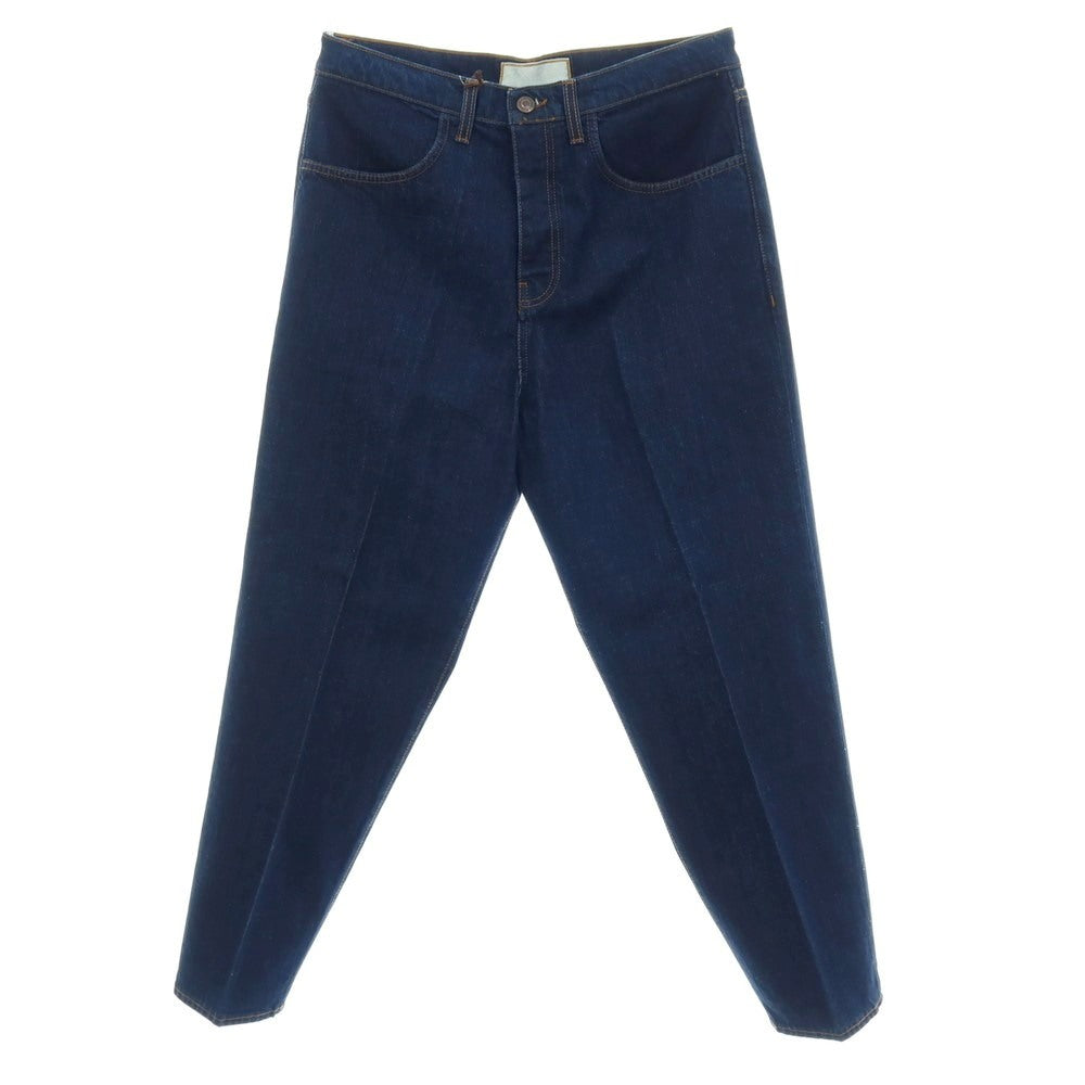 【新品】ボネール BONHEUR OSAKA コットン テーパードシルエット デニムパンツ ジーンズ ネイビー【サイズ33】【 状態ランクN 】【 メンズ 】