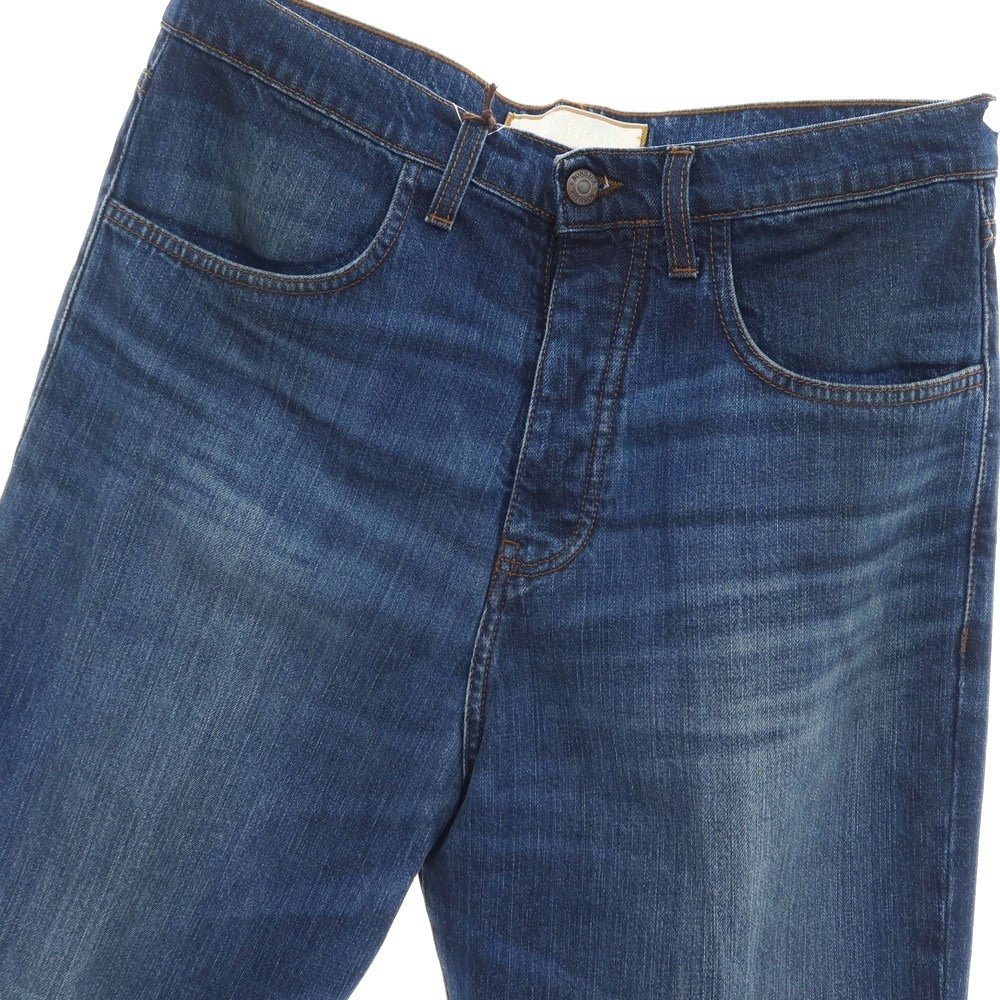 【新品】ボネール BONHEUR OSAKA コットン テーパードシルエット デニムパンツ ジーンズ ダークブルー【サイズ31】【 状態ランクN 】【 メンズ 】