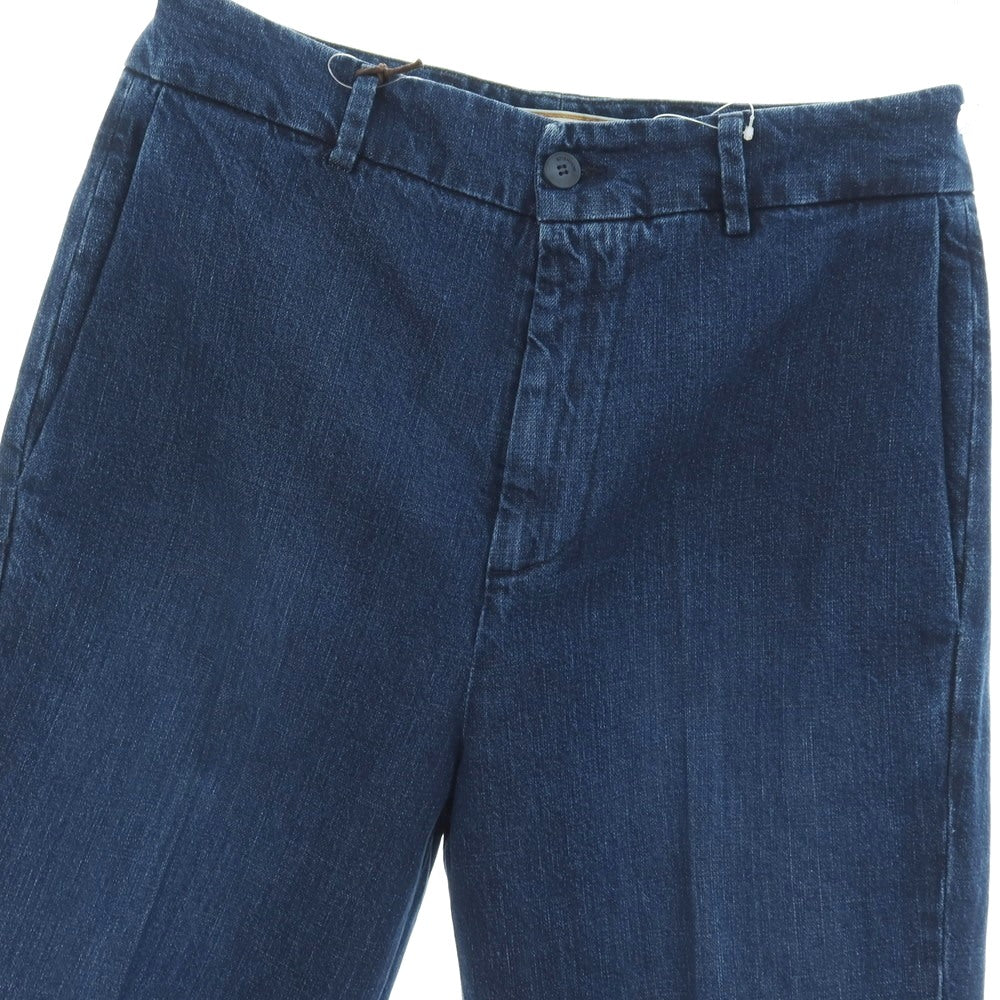 【新品】ボネール BONHEUR CHIBA コットン テーパードシルエット デニムパンツ ジーンズ ダークブルー【サイズ30】【 状態ランクN 】【 メンズ 】