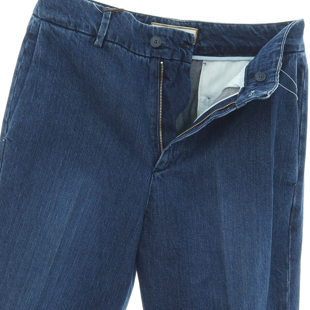 【新品】ボネール BONHEUR CHIBA コットン テーパードシルエット デニムパンツ ジーンズ ダークブルー【サイズ32】【 状態ランクN 】【 メンズ 】