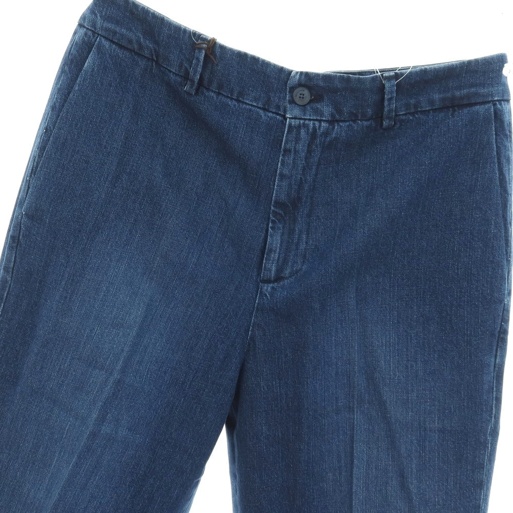 【新品】ボネール BONHEUR CHIBA コットン テーパードシルエット デニムパンツ ジーンズ ダークブルー【サイズ36】【 状態ランクN 】【 メンズ 】