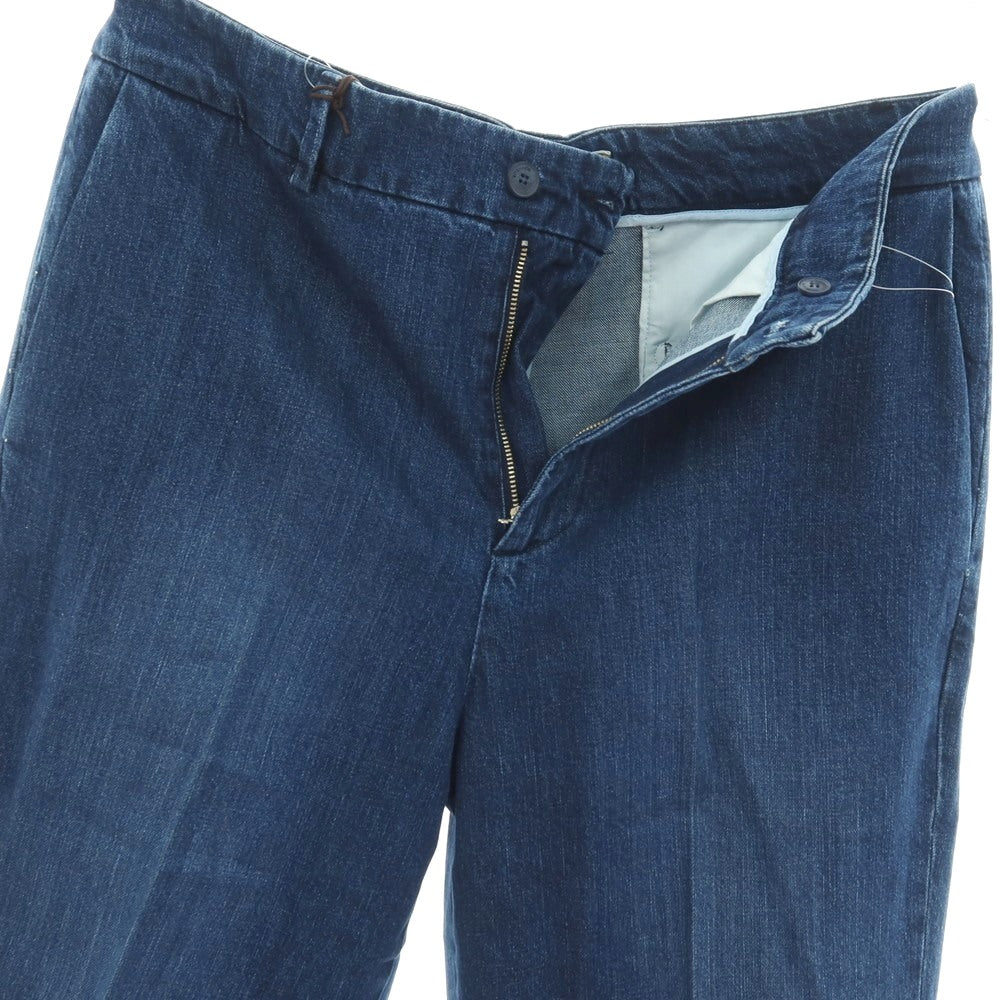 【新品】ボネール BONHEUR CHIBA コットン テーパードシルエット デニムパンツ ジーンズ ダークブルー【サイズ36】【 状態ランクN 】【 メンズ 】