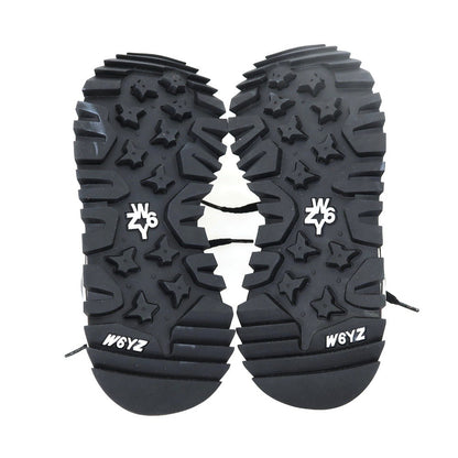 【新品】ウィズ（W6YZ） W6YZ BRM241-1B77 ナイロン スエード スニーカー グレーxレッド【サイズ40】【 状態ランクN 】【 メンズ 】