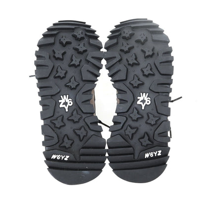【新品アウトレット】ウィズ（W6YZ） W6YZ BRM241-1B77 ナイロン スエード スニーカー グレーxレッド【サイズ41】【 状態ランクN- 】【 メンズ 】