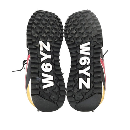 【新品アウトレット】ウィズ（W6YZ） W6YZ JM211-1A13S ナイロン スエード スニーカー ブラックxベージュ【サイズ41】【 状態ランクN- 】【 メンズ 】