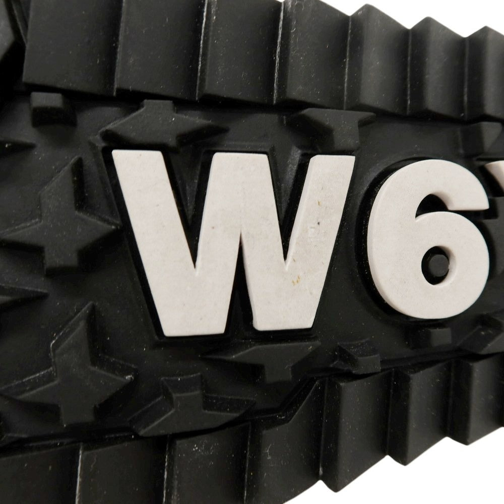 【新品アウトレット】ウィズ（W6YZ） W6YZ JM211-1A13S ナイロン スエード スニーカー ブラックxベージュ【サイズ42】【 状態ランクN- 】【 メンズ 】