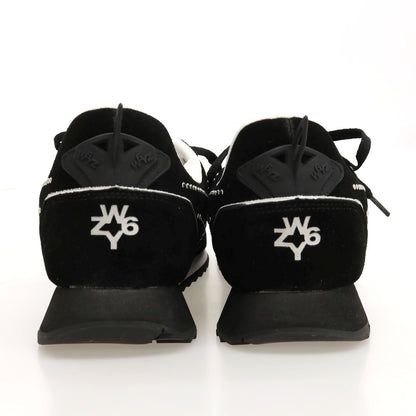【新品アウトレット】ウィズ（W6YZ） W6YZ JM211-STUDS スエード スニーカー ブラック【サイズ45】【 状態ランクN- 】【 メンズ 】