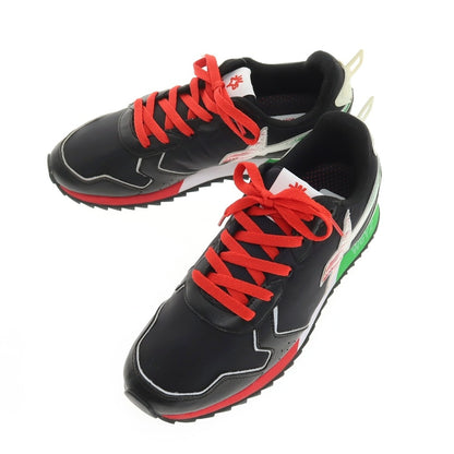 【新品アウトレット】ウィズ（W6YZ） W6YZ JM220-0A01G ナイロン 合成皮革 スニーカー ブラックxホワイト【サイズ44】【 状態ランクN- 】【 メンズ 】