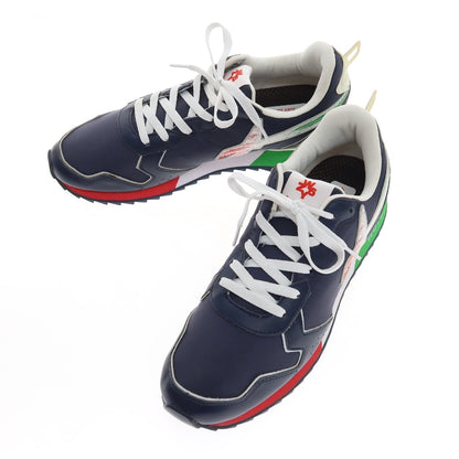 【新品アウトレット】ウィズ（W6YZ） W6YZ JM220-0C02G ナイロン 合成皮革 スニーカー ネイビーxホワイト【サイズ43】【 状態ランクN- 】【 メンズ 】