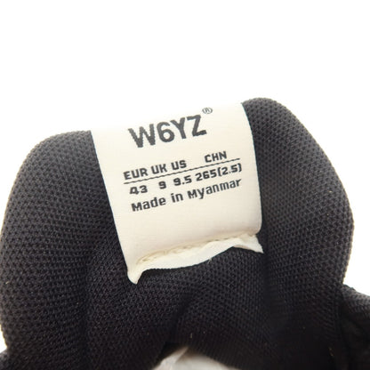 【新品】ウィズ（W6YZ） W6YZ JM241-0F25 ナイロン スエード スニーカー オリーブ【サイズ43】【 状態ランクN 】【 メンズ 】