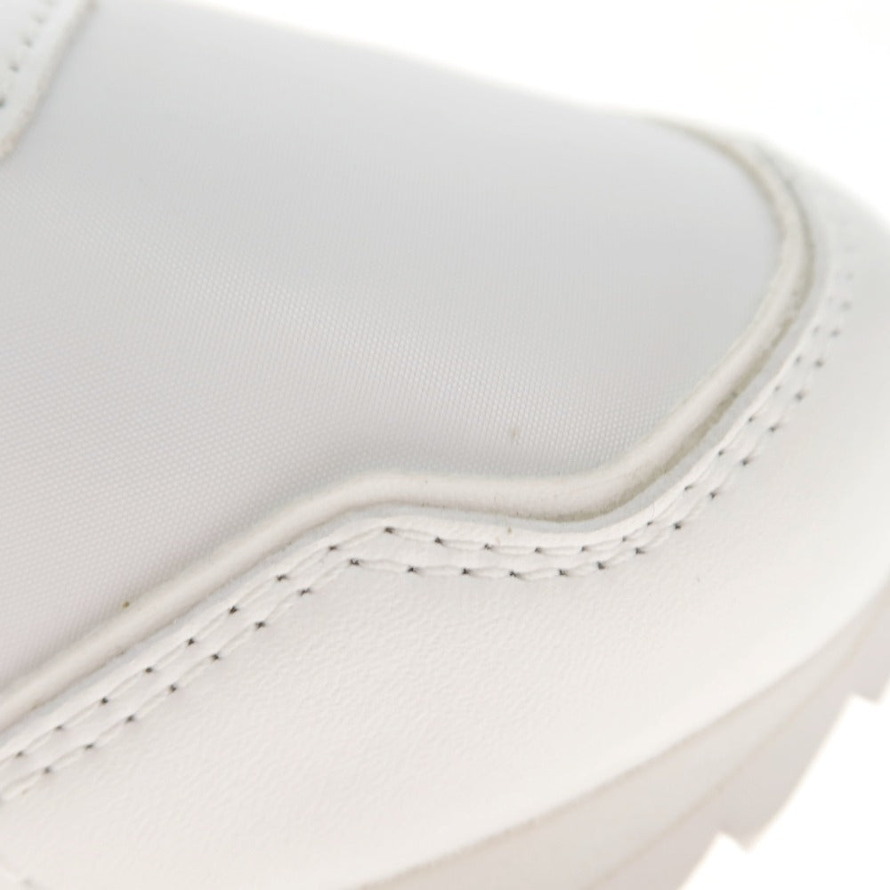 【新品アウトレット】ウィズ（W6YZ） W6YZ JM241-1N08G ナイロン レザー スニーカー ホワイト【サイズ40】【 状態ランクN- 】【 メンズ 】