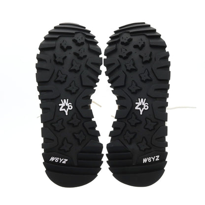 【新品アウトレット】ウィズ（W6YZ） W6YZ KM231-1G73 ナイロン 合成皮革 スニーカー ホワイトxイエロー【サイズ44】【 状態ランクN- 】【 メンズ 】