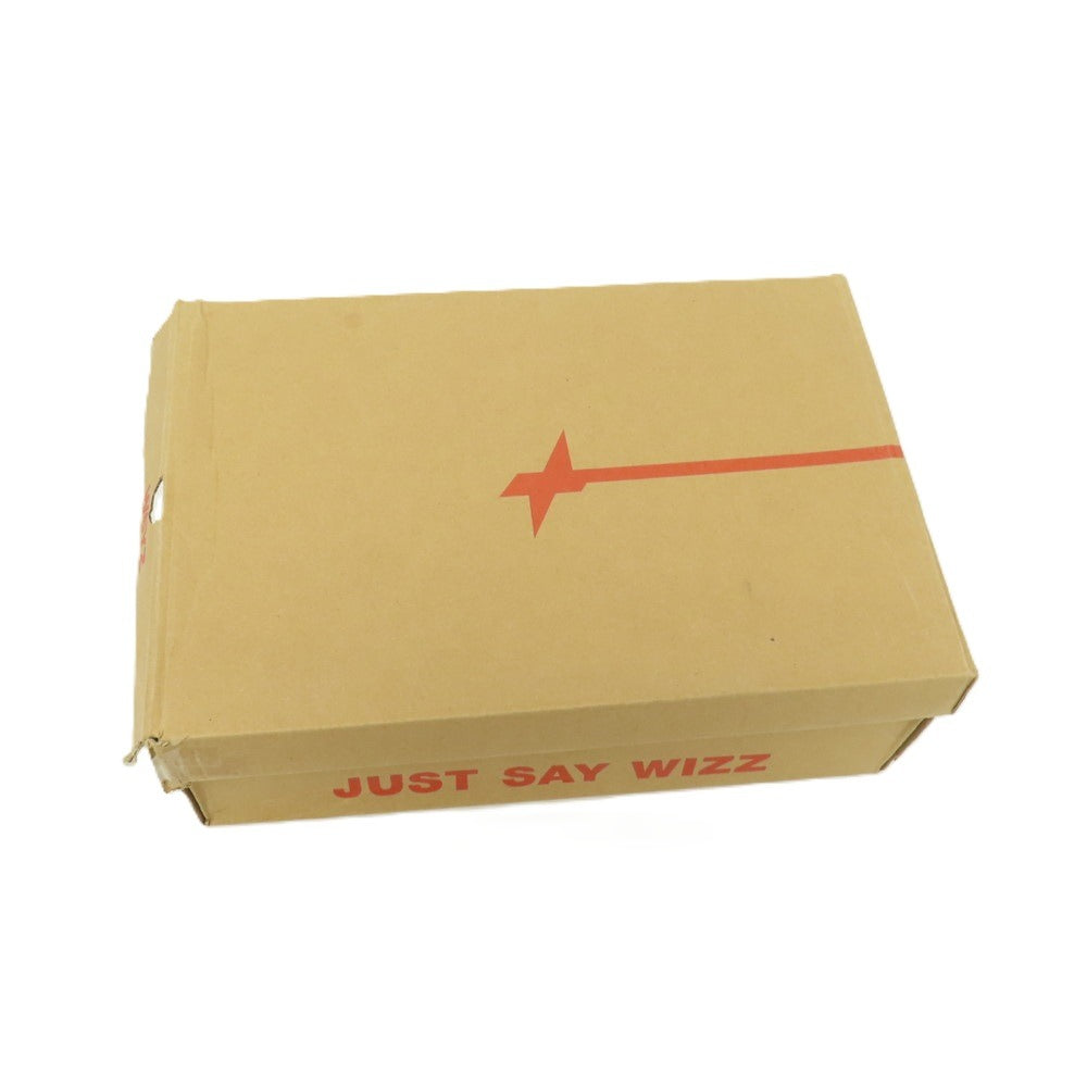 【新品アウトレット】ウィズ（W6YZ） W6YZ MTM240-1N24 ナイロン スエード スニーカー ホワイトxオレンジ【サイズ45】【 状態ランクN- 】【 メンズ 】