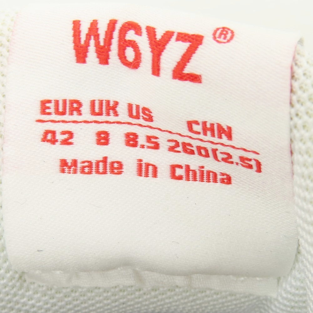 【新品アウトレット】ウィズ（W6YZ） W6YZ NKM240-1C28 ナイロン スエード スニーカー ネイビーxブルー【サイズ42】【 状態ランクN- 】【 メンズ 】