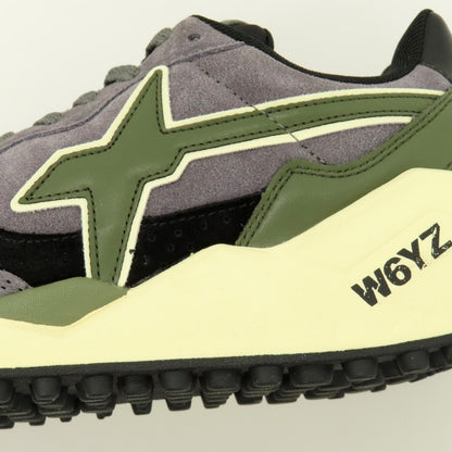 【新品アウトレット】ウィズ（W6YZ） W6YZ WFM211-1B14 スエード スニーカー グレー【サイズ44】【 状態ランクN- 】【 メンズ 】