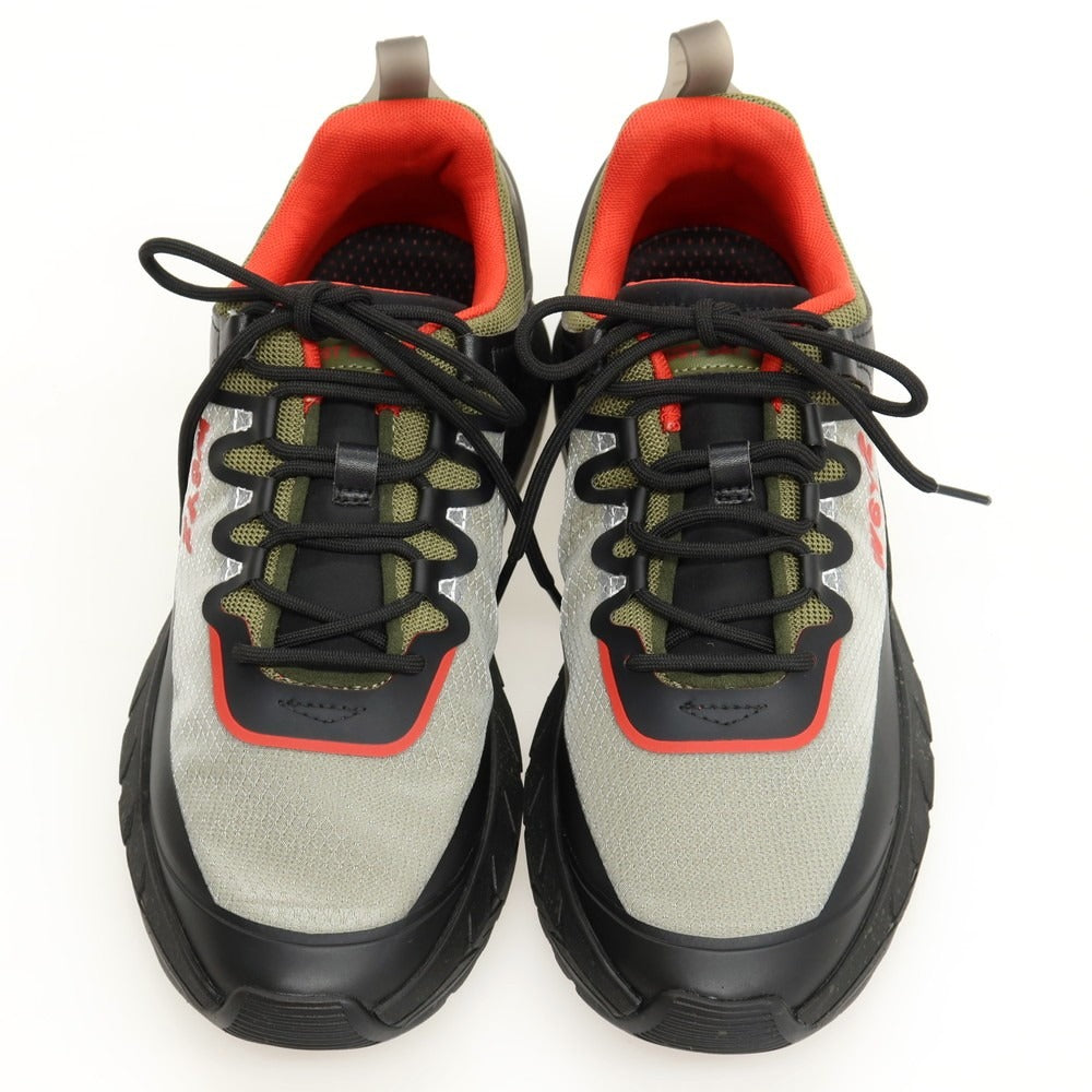 【新品】ウィズ（W6YZ） W6YZ スニーカー ブラックxオリーブ【サイズ42】【 状態ランクN 】【 メンズ 】