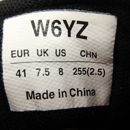 【新品】ウィズ（W6YZ） W6YZ スニーカー ブラックxブルー【サイズ41】【 状態ランクN 】【 メンズ 】